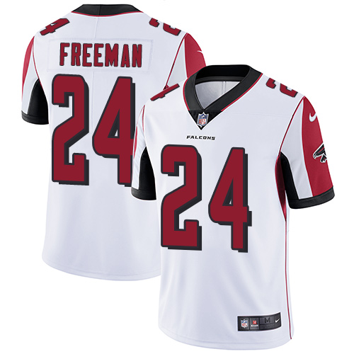 2019 men Atlanta Falcons #24 Freeman white Nike Vapor Untouchable Limited NFL Jersey->atlanta falcons->NFL Jersey
